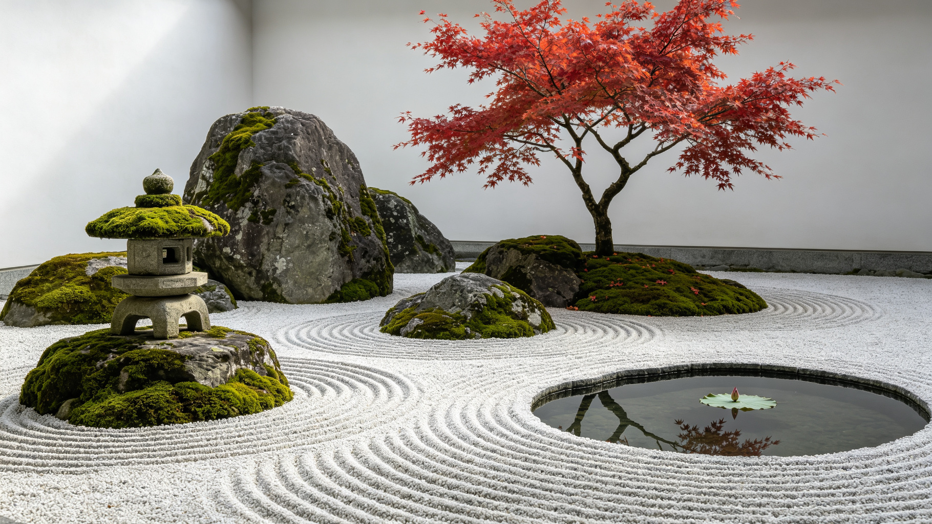 Minimalist Japanese Garden