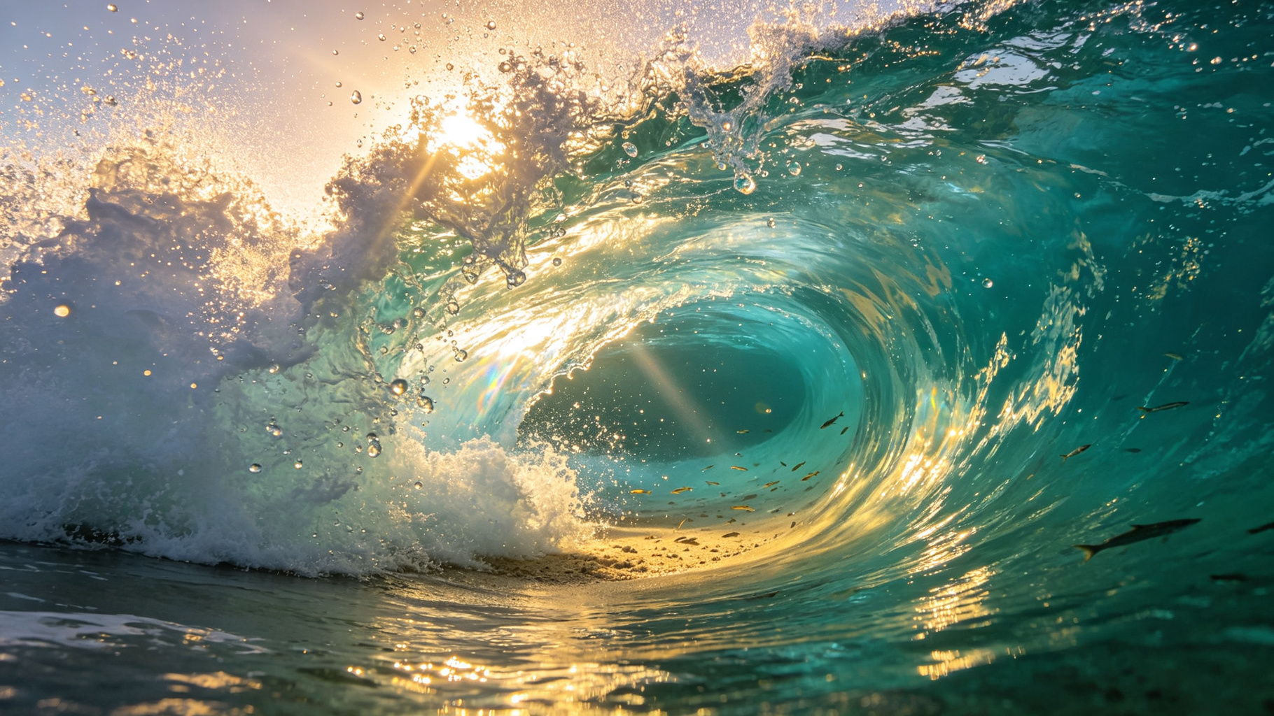 Ocean Waves Macro Slow Motion