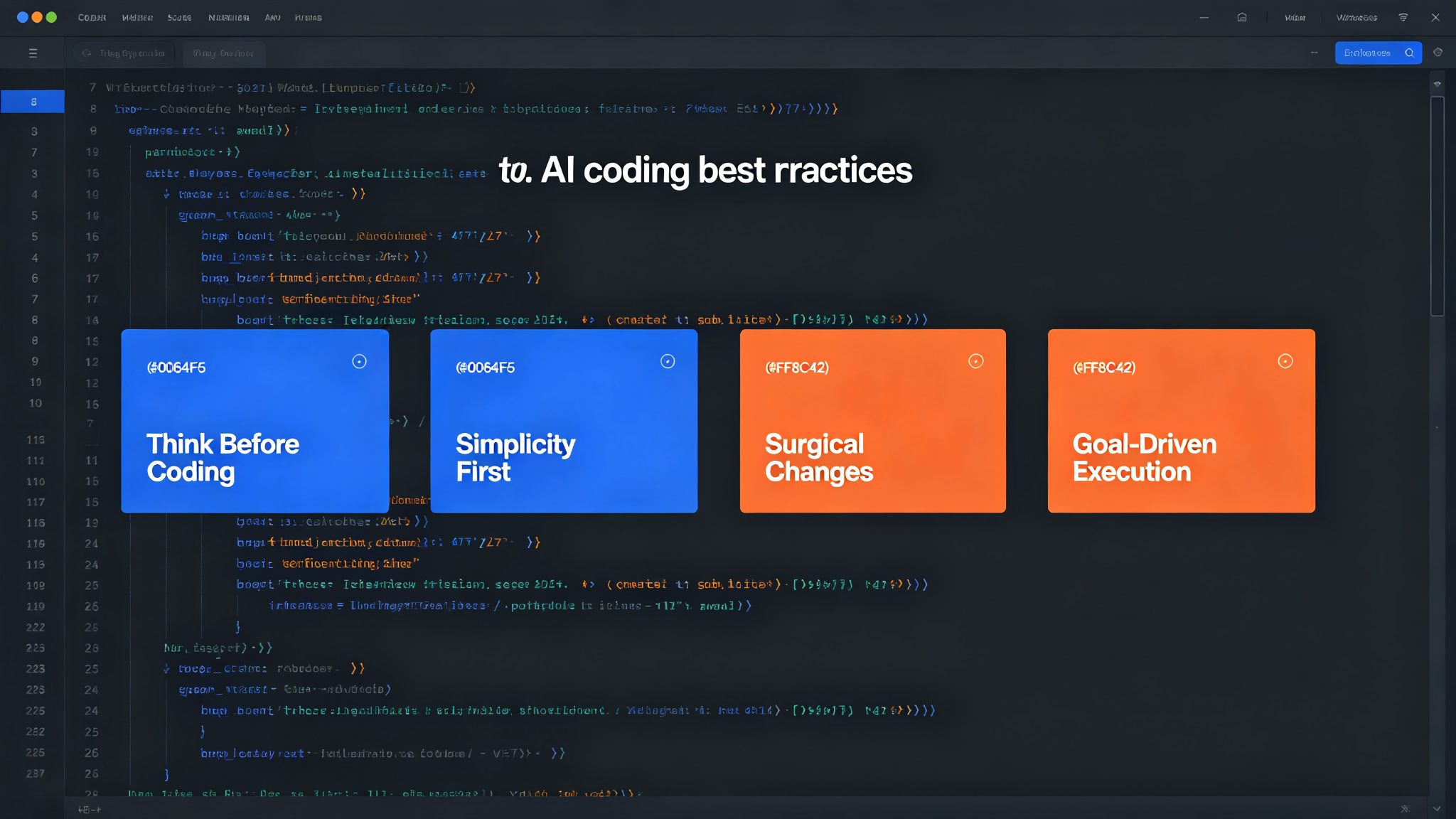 Karpathy Coding Guidelines — think first, keep it simple, surgical edits