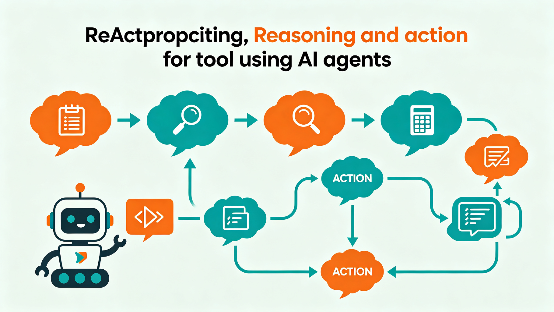ReAct Prompting — reasoning + acting for tool-using agents