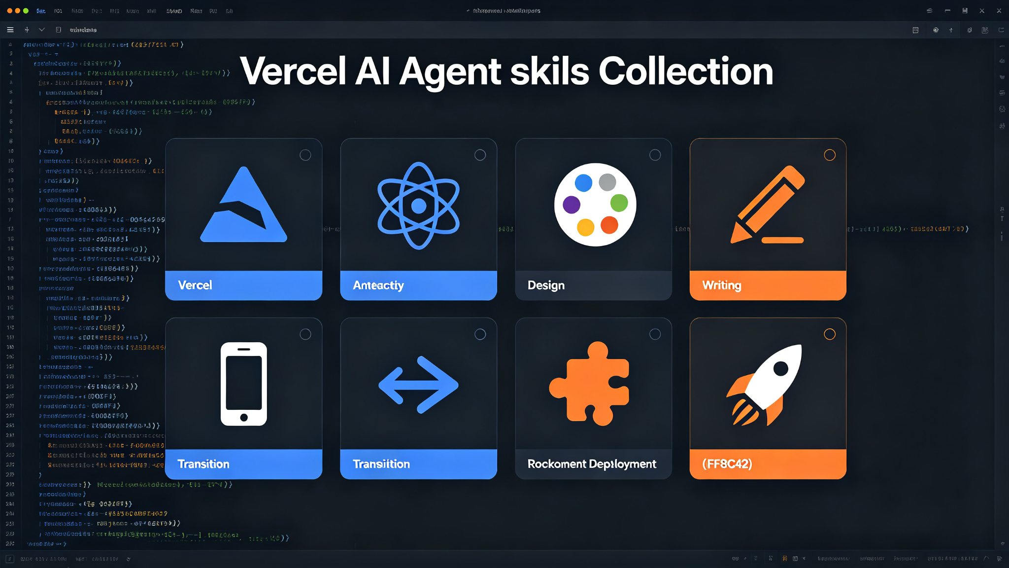 Vercel Agent Skills — 8 production-grade skills for AI coding agents
